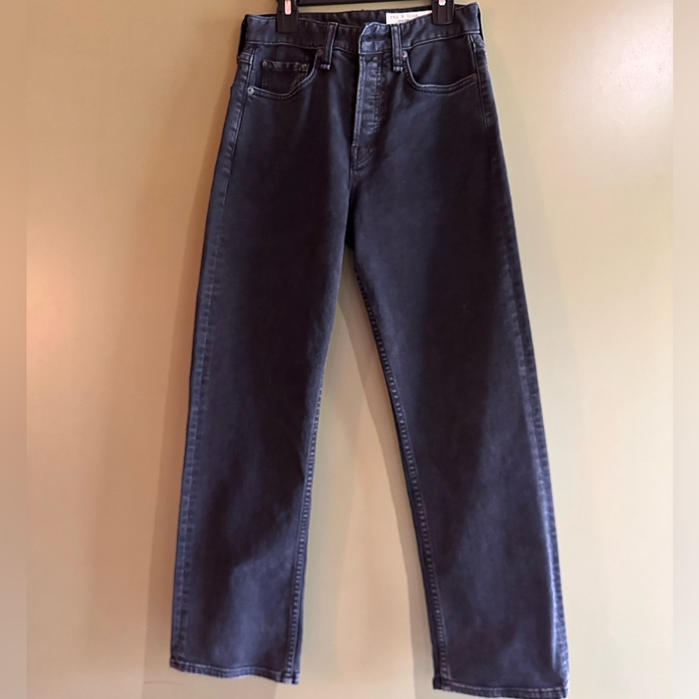 Maya High-Rise Ankle Straight Jeans